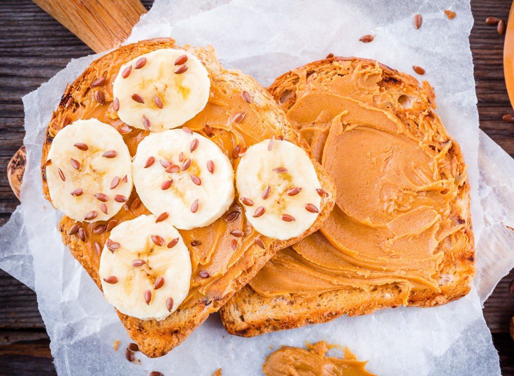 Peanut Butter, Honey & Pear Open-Faced Sandwiches